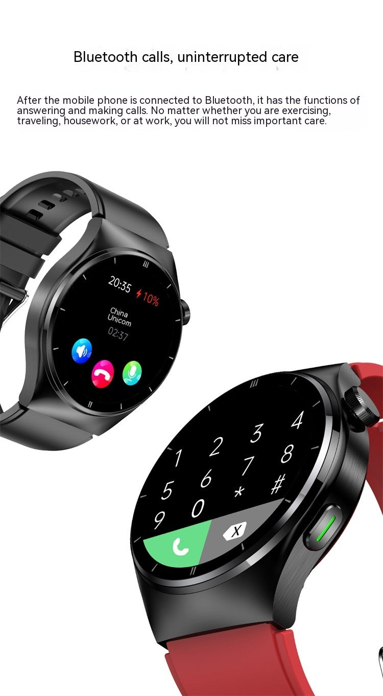F320 Smart Watch, Bluetooth Calling, Uric Acid, Blood Fat, Blood Sugar, Heart Rate, Body Temperature, Health Sport Smart Watch