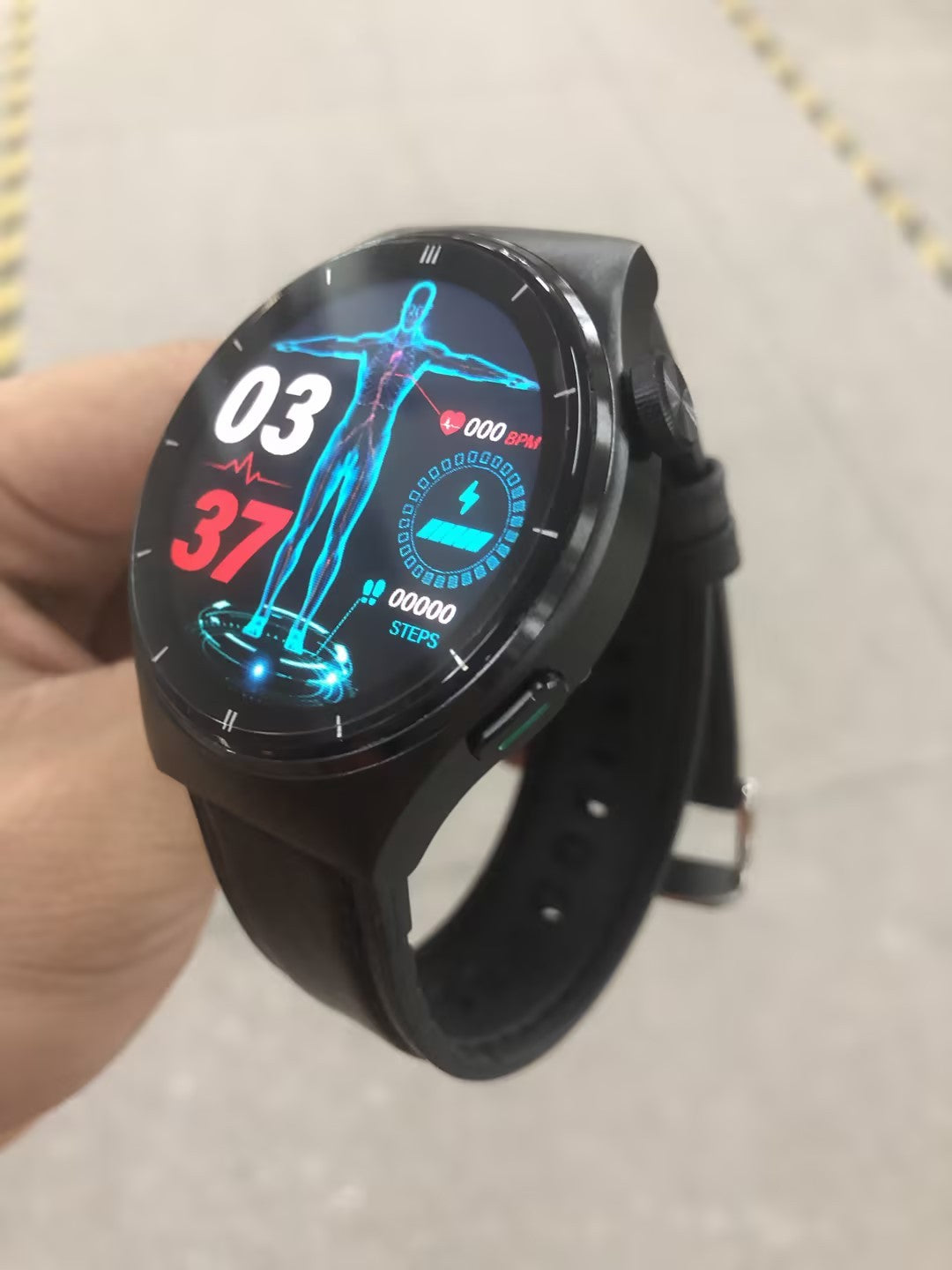 F320 Smart Watch, Bluetooth Calling, Uric Acid, Blood Fat, Blood Sugar, Heart Rate, Body Temperature, Health Sport Smart Watch