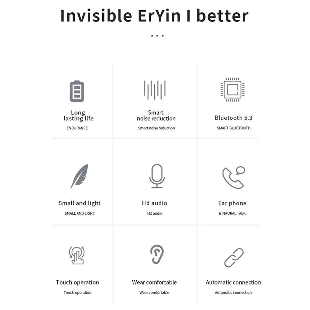 Mini Wireless Earbuds - Earbud With Digital Display