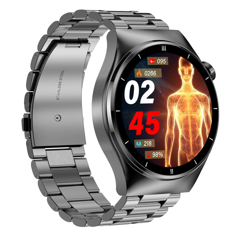 F320 Smart Watch, Bluetooth Calling, Uric Acid, Blood Fat, Blood Sugar, Heart Rate, Body Temperature, Health Sport Smart Watch