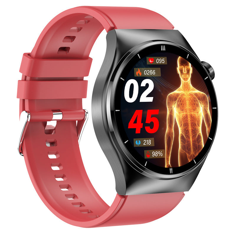 F320 Smart Watch, Bluetooth Calling, Uric Acid, Blood Fat, Blood Sugar, Heart Rate, Body Temperature, Health Sport Smart Watch